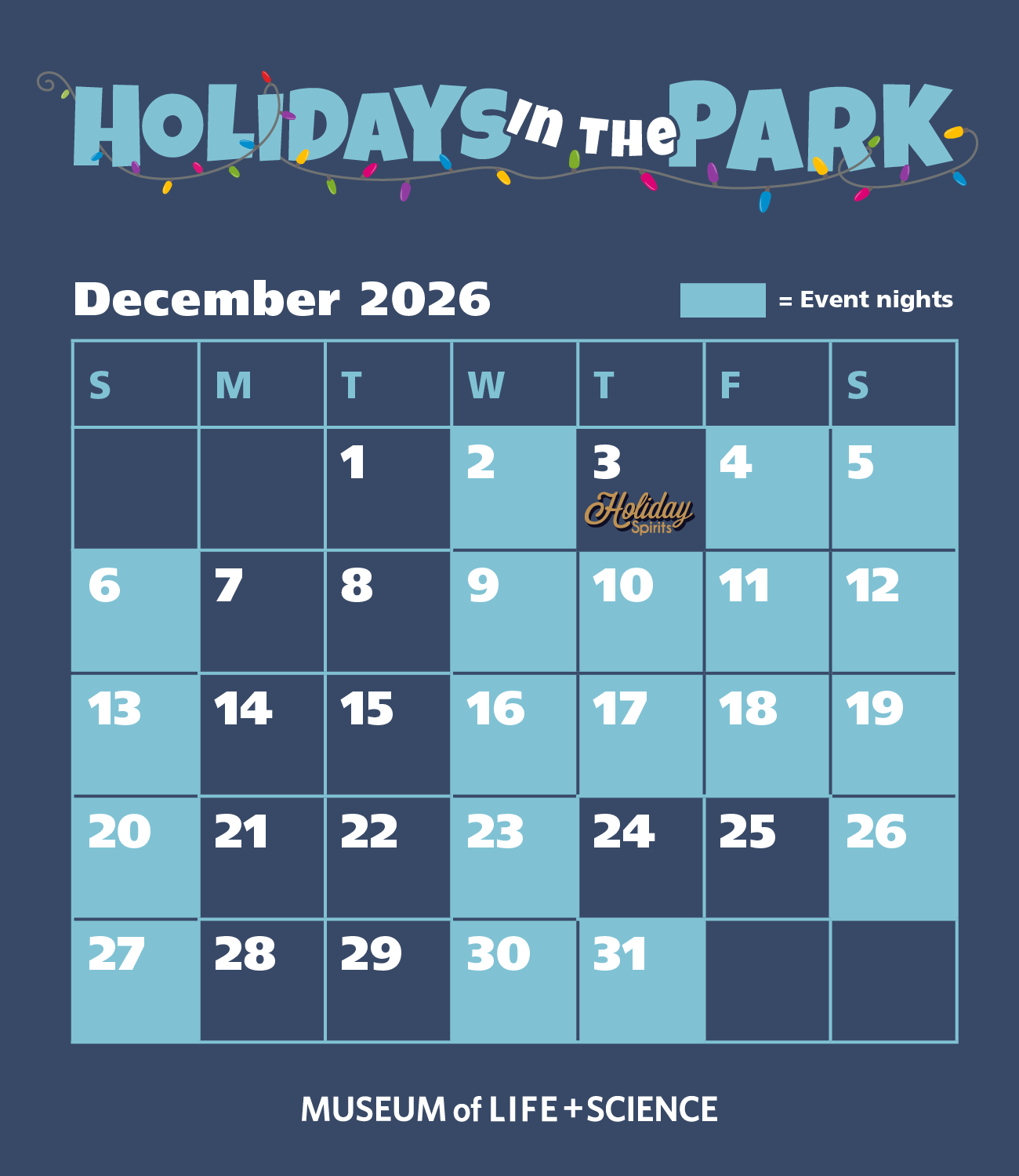 Event calendar